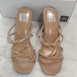 Dolce Vita Tan Heeled Sandals